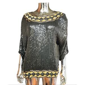 The Woodward Sequins Blouse (RARE)